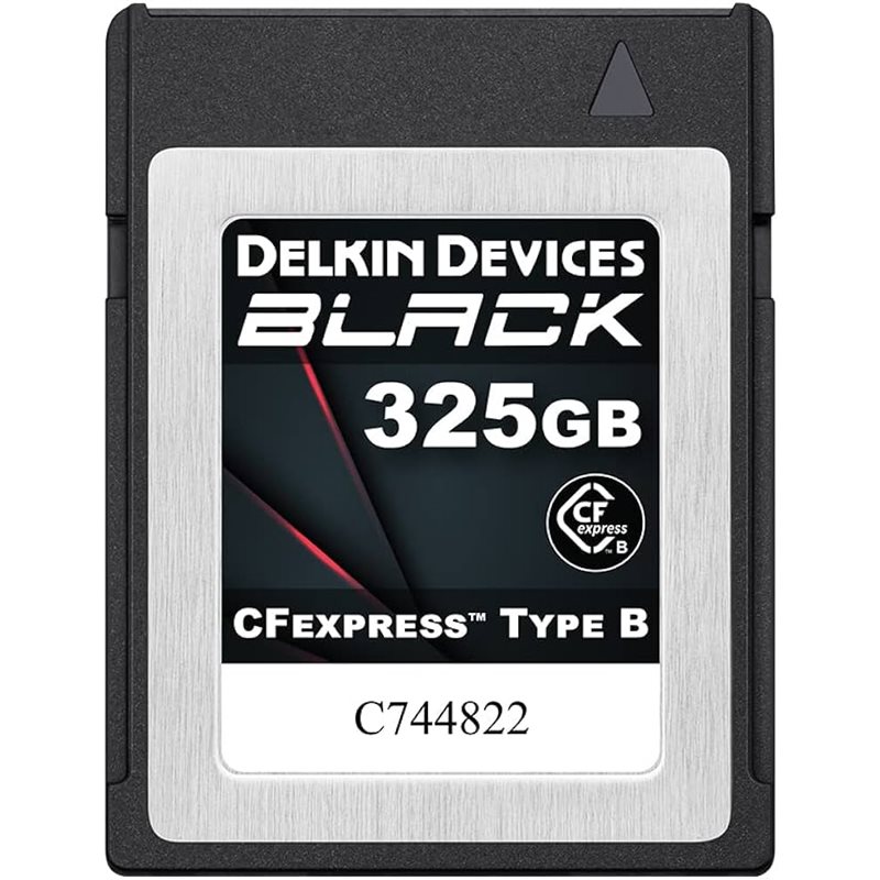 DELKING 325GB BLACK CFEXPRESS TYPE B READ 1725MB/s WRITE 1530MB/s