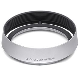 LEICA ROUND LENS HOOD Q3 (ALUMINUM, SILVER) 19658