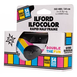 ILFORD RAPID HALF FRAME CAMERA USA E GETTA 54 POSE