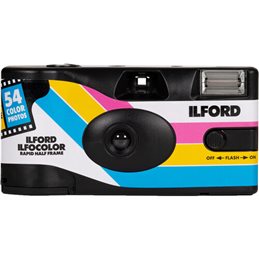 ILFORD RAPID HALF FRAME CAMERA USA E GETTA 54 POSE