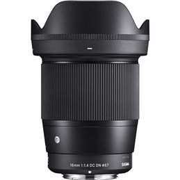 SIGMA 16mm F1.4 DC DN CONTEMPORARY SONY E-MOUNT - GARANZIA MTRADING ITALIA