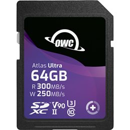 OWC 64GB ATLAS PRO UHS-II SDXC V90