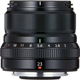 FUJIFILM XF 23mm F2.0 R WR BLACK - GARANZIA FUJIFILM ITALIA