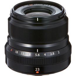 FUJIFILM XF 23mm F2.0 R WR BLACK - GARANZIA FUJIFILM ITALIA