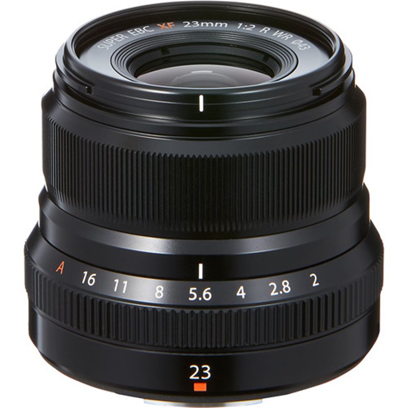 FUJIFILM XF 23mm F2.0 R WR BLACK - GARANZIA FUJIFILM ITALIA