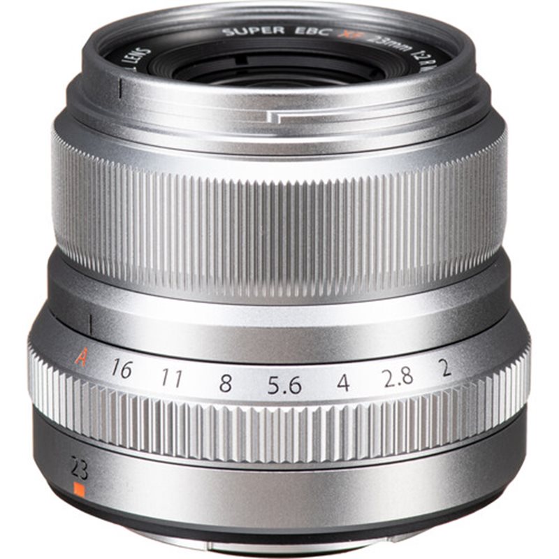 FUJIFILM XF 23mm F2.0 R WR SILVER - GARANZIA FUJIFILM ITALIA