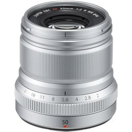 FUJIFILM XF 50mm F2 R WR SILVER - GARANZIA FUJIFILM ITALIA