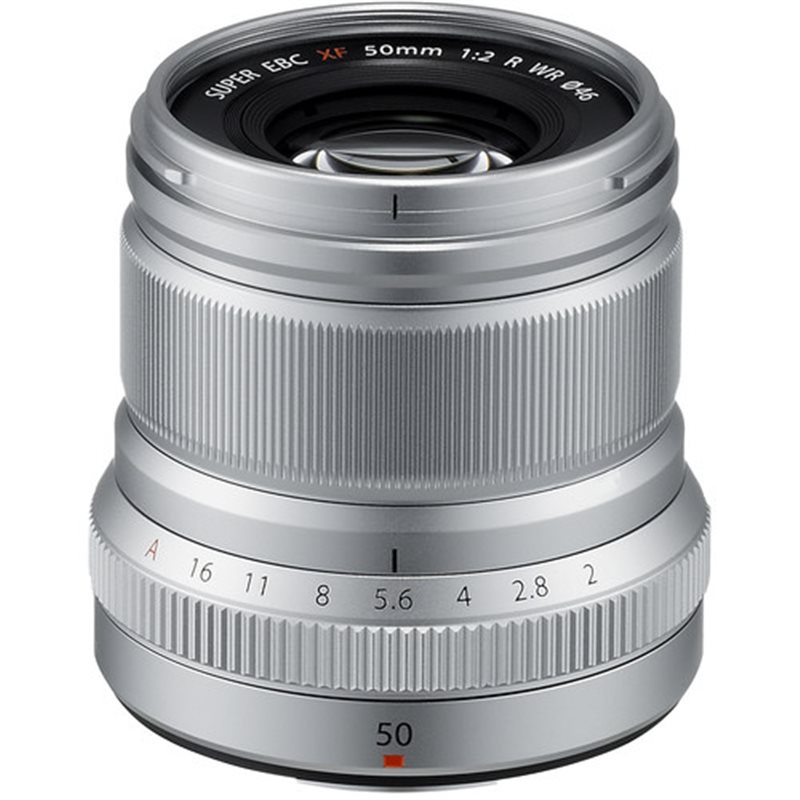 FUJIFILM XF 50mm F2 R WR SILVER - GARANZIA FUJIFILM ITALIA