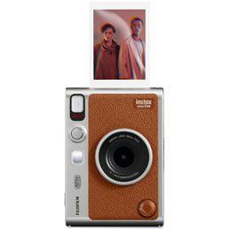 FUJIFILM INSTAX MINI EVO HYBRID BROWN