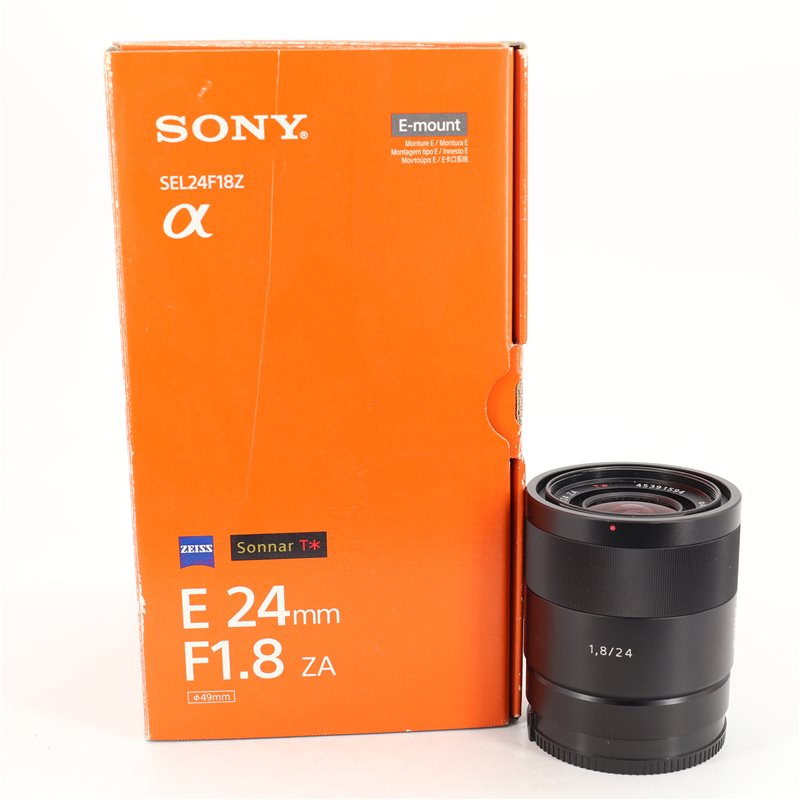 SONY E 24mm F1.8 ZA - GARANZIA 12 MESI FCF