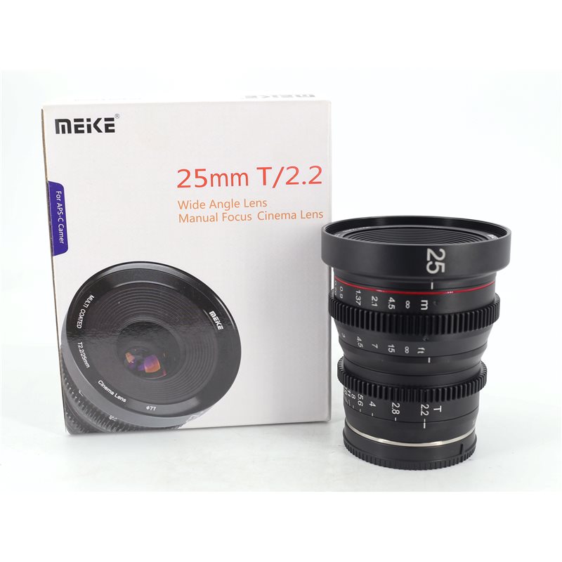 MEIKE  25mm T2.2 SONY E-MOUNT - GARANZIA 12 MESI FCF