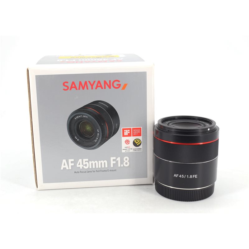 SAMYANG AF 45mm F1.8 SONY E-MOUNT - GARANZIA 6 MESI FCF