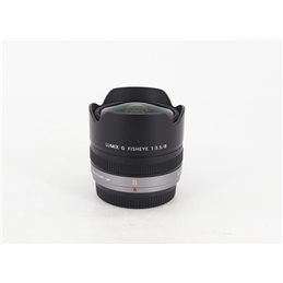 PANASONIC 8mm F3.5 FISHEYE - GARANZIA 12 MESI FCF