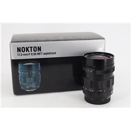 VOIGLANDER NOKTON 17.5mm F0.95 MFT - GARANZIA 6 MESI FCF