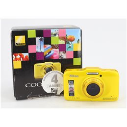 NIKON COOLPIX S31 YELLOW - GARANZIA 12 MESI FCF