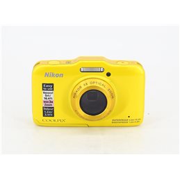 NIKON COOLPIX S31 YELLOW - GARANZIA 3 MESI FCF