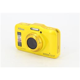 NIKON COOLPIX S31 YELLOW - GARANZIA 3 MESI FCF