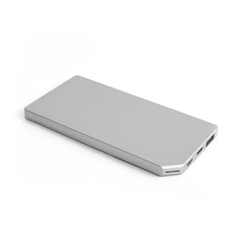 ALLOCACOC POWERBANK SLIM ALLUMINIO 5000MAH ARGENTO