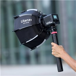 ULANZI SOFTBOX OTTAGONALE AS-D30 CON SUPPORTO MINI BOWENS E GRIGLIA DA 30 CM