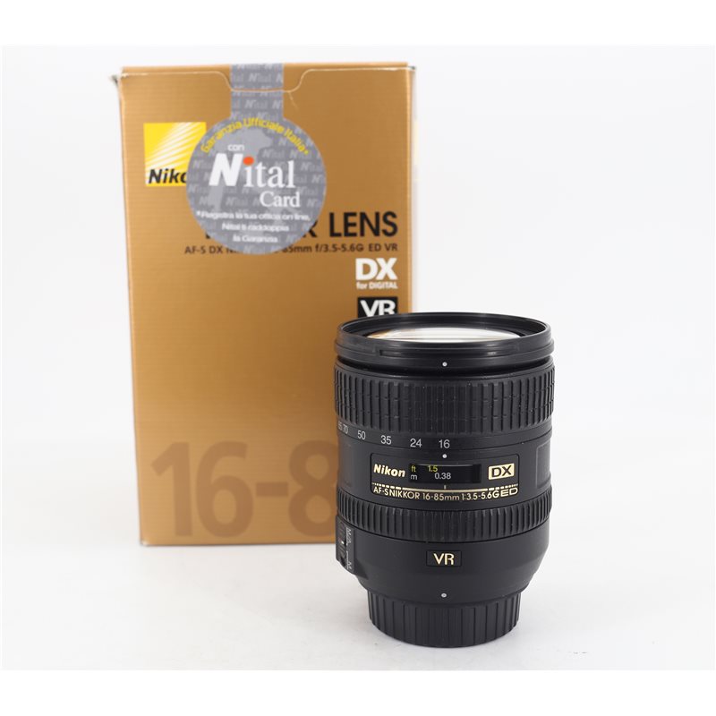 NIKON DX 16-55mm F3.5-5.6G ED VR - GARANZIA 6 MESI FCF