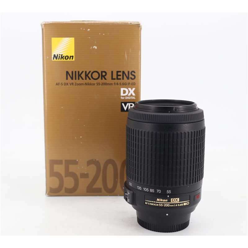 NIKON DX 55-200mm F4.5-5.6G IF ED VR - GARANZIA 6 MESI FCF