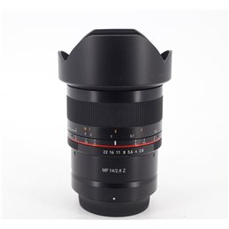 SAMYANG MF 14mm F2.8 NIKON Z - GARANZIA 6 MESI FCF