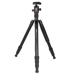 KINGJOY K3008 TRAVEL ALUMINUM TRIPOD WITH QH20 BALL HEAD