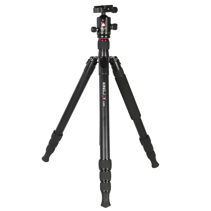 KINGJOY K3008 TRAVEL ALUMINUM TRIPOD WITH QH20 BALL HEAD