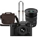 FUJIFILM X-T50 BLACK + XF 16-50 + XF 10-24 + TRACOLLA PEAKDESIGN SLIDE LITE ASH + BORSA TAMRAC