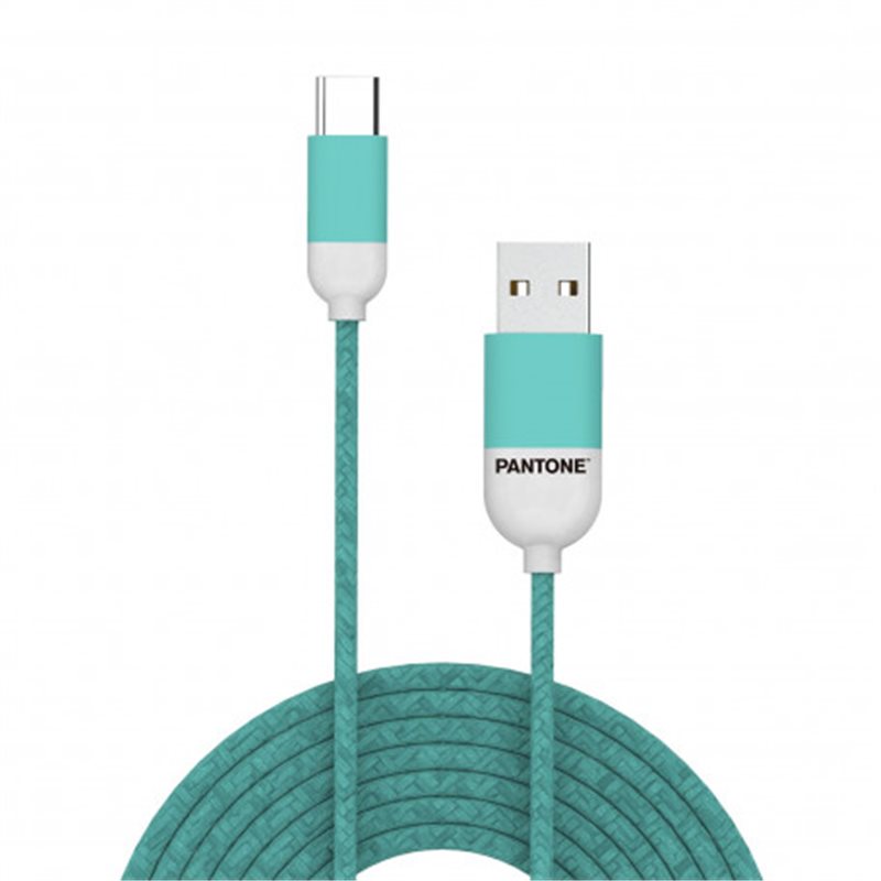 PANTONE PT-TC001-5L CAVO USB-C 1.5MT CIANO