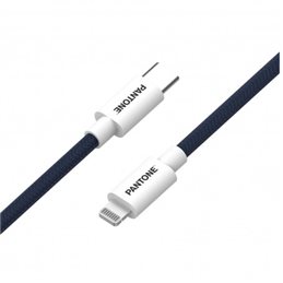 PANTONE PT-CTL002-5N CAVO USB-C LIGHTNING 1.5MT BLU NAVY