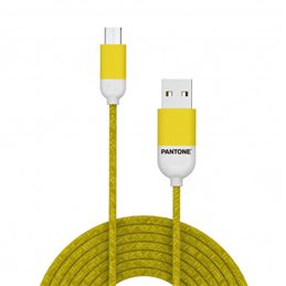 PANTONE PT-MC001-5L CAVO MICRO-USB 1.5MT CIANO