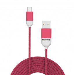 PANTONE PT-MC001-5L CAVO MICRO-USB 1.5MT CIANO