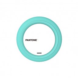 PANTONE PT-WC001L CARICATORE QI WIRELESS CIANO