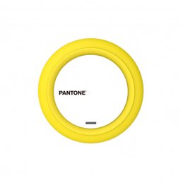 PANTONE PT-WC001Y CARICATORE QI WIRELESS YELLOW