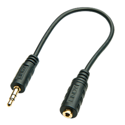 LINDY 35699 ADATTATORE AUDIO DA 3.5MM MASCHIO A 2.5MM FEMMINA