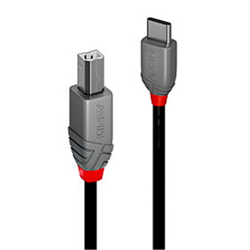 LINDY 36943 CAVO USB 2.0 USB-C A ANTHRA LINE 3M