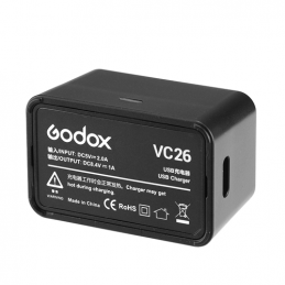 GODOX VC-26 CARICABATTERIE PER VB-26 | Fcf Forniture Cine Foto