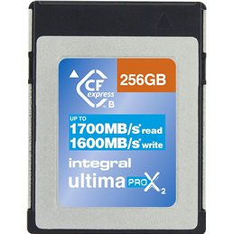 INTEGRAL 256GB CFEXPRESS TYPE B PRO READ 1700MB/S WRITE 1600MB/S