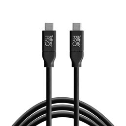 TETHER TOOLS THTCUC15-BLK TETHERPRO CAVO USB-C A USB-C 4.5mt NERO