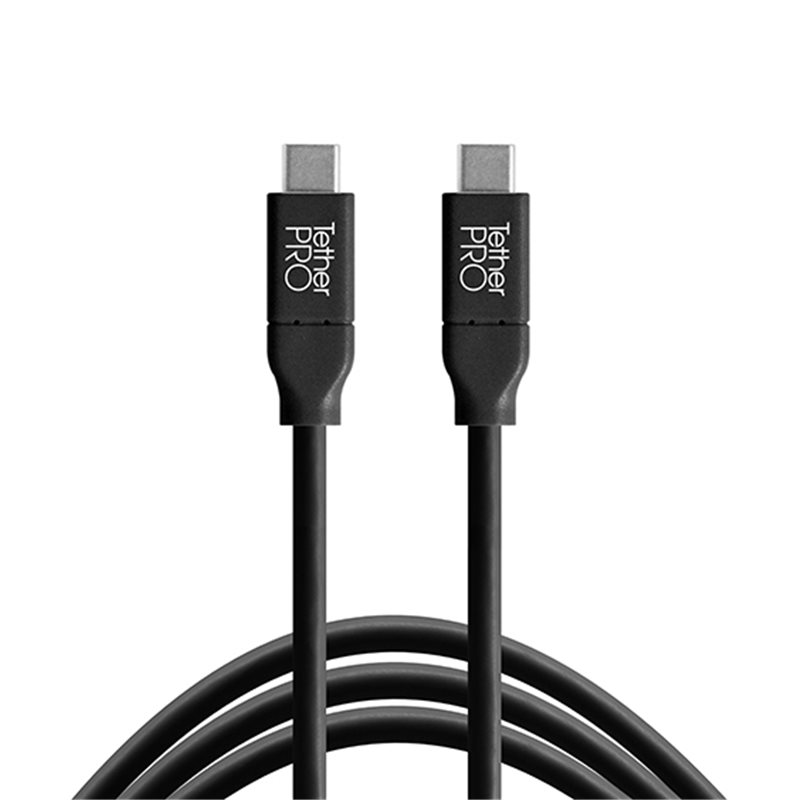 TETHER TOOLS THTCUC15-BLK TETHERPRO CAVO USB-C A USB-C 4.5mt NERO