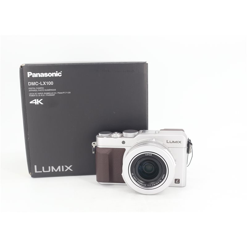 PANASONIC LUMIX LX100 SILVER - GARANZIA 12 MESI FCF